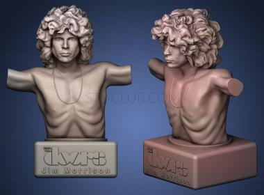 3D model jim morrison (STL)